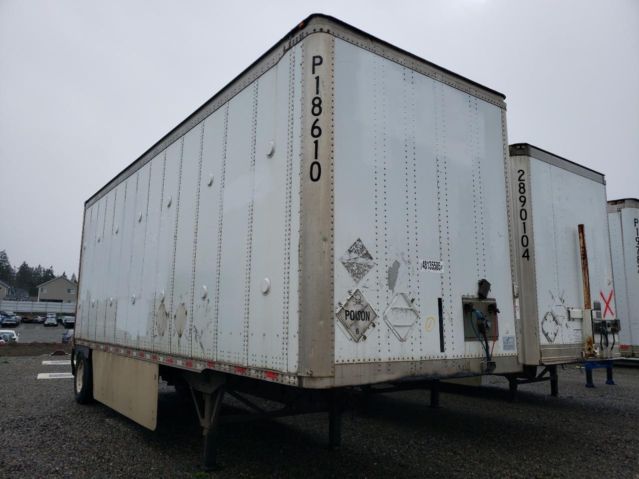 2007 Wabash 28 trailer