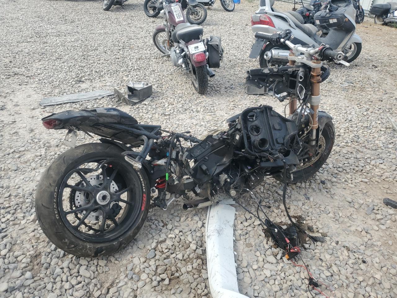 2012 Triumph motorcycle Speed triple