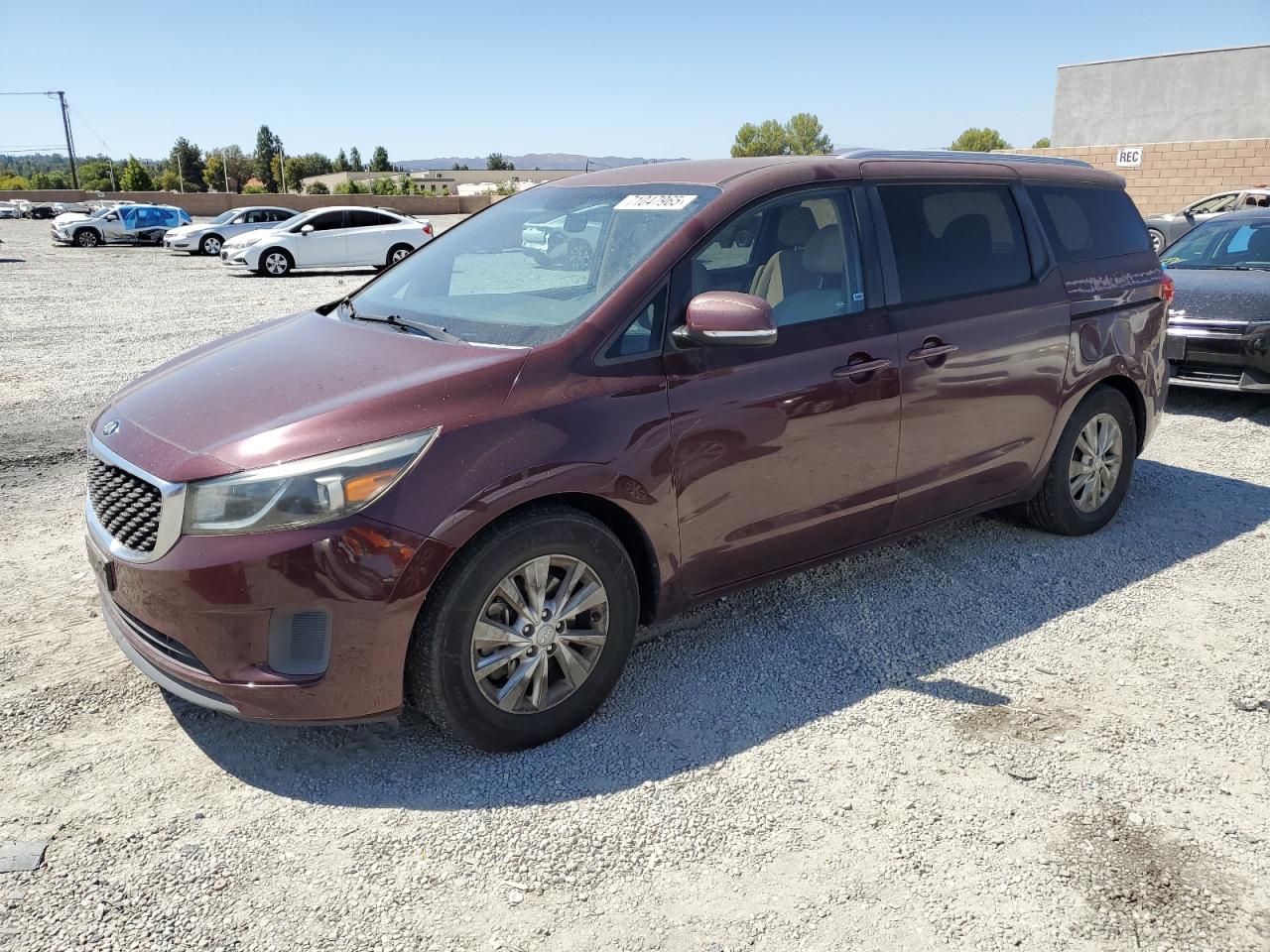 2016 Kia Sedona lx