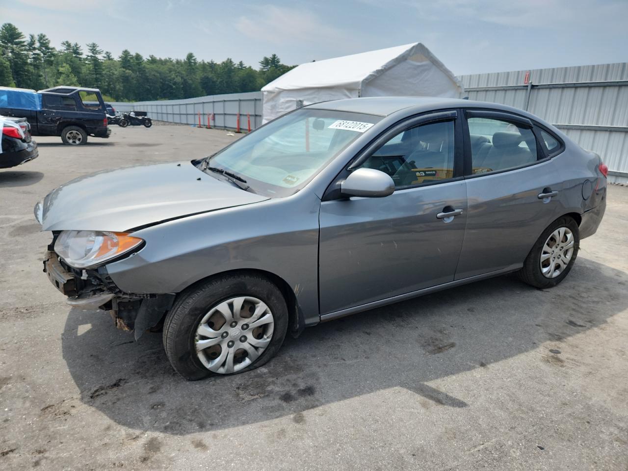 2010 Hyundai Elantra blue