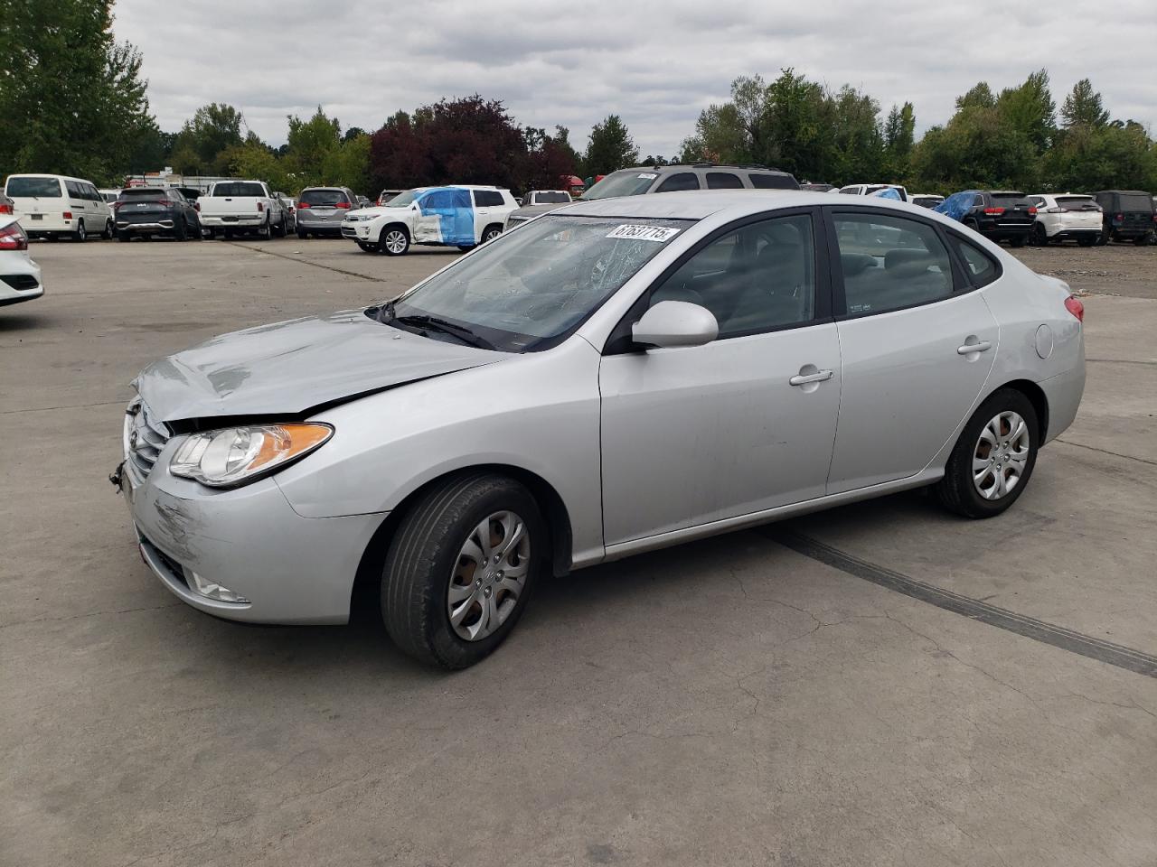 2010 Hyundai Elantra blue