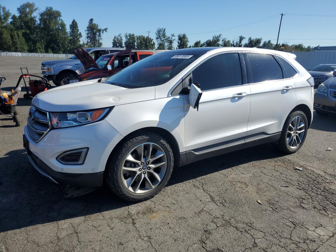 2018 Ford Edge titanium