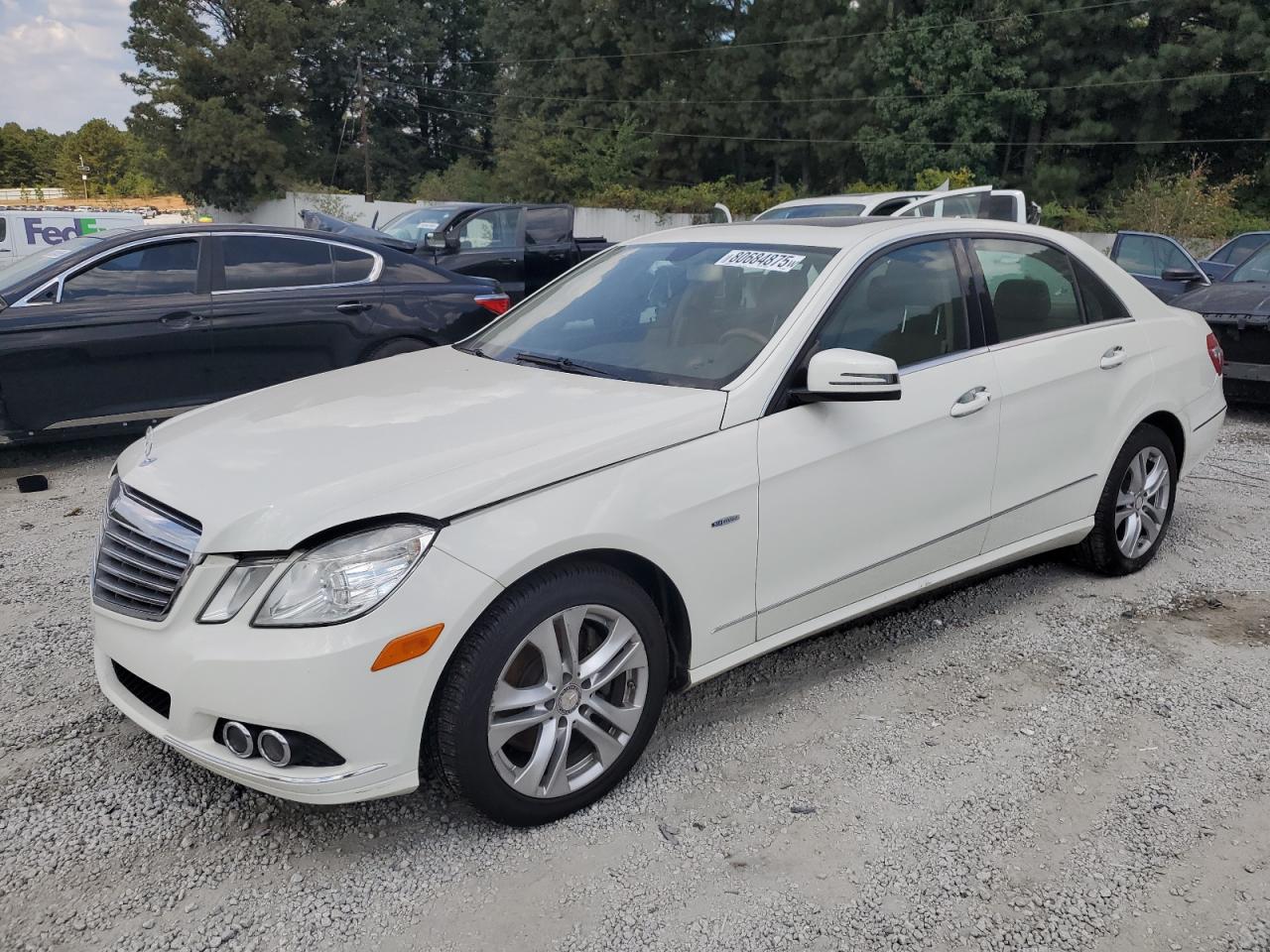 2011 Mercedes-benz E 350 blue