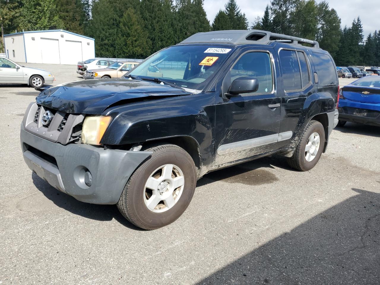 2005 Nissan Xterra off