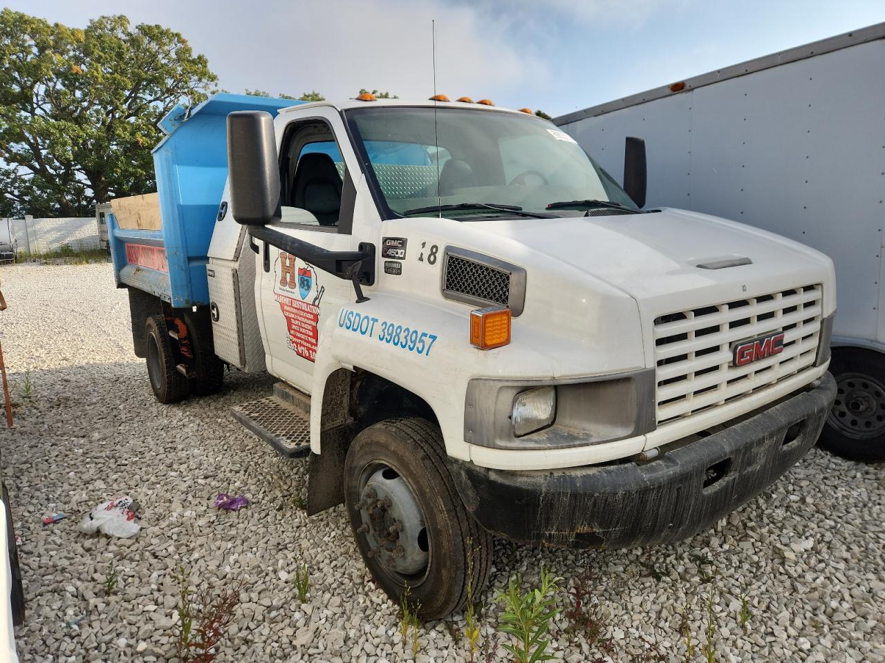 Gmc 4500 dump truck