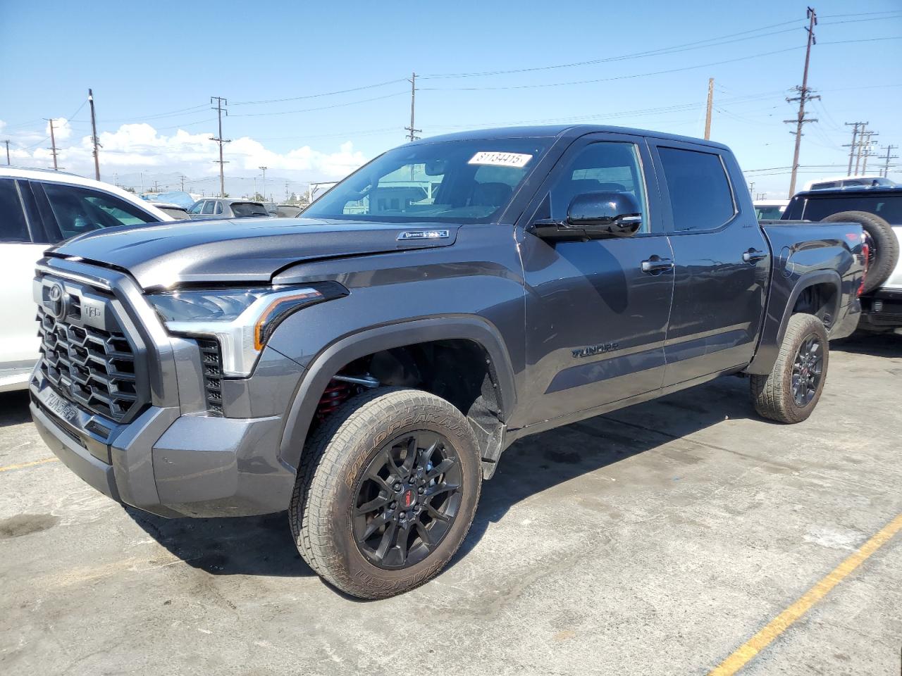 2025 Toyota Tundra crewmax limited