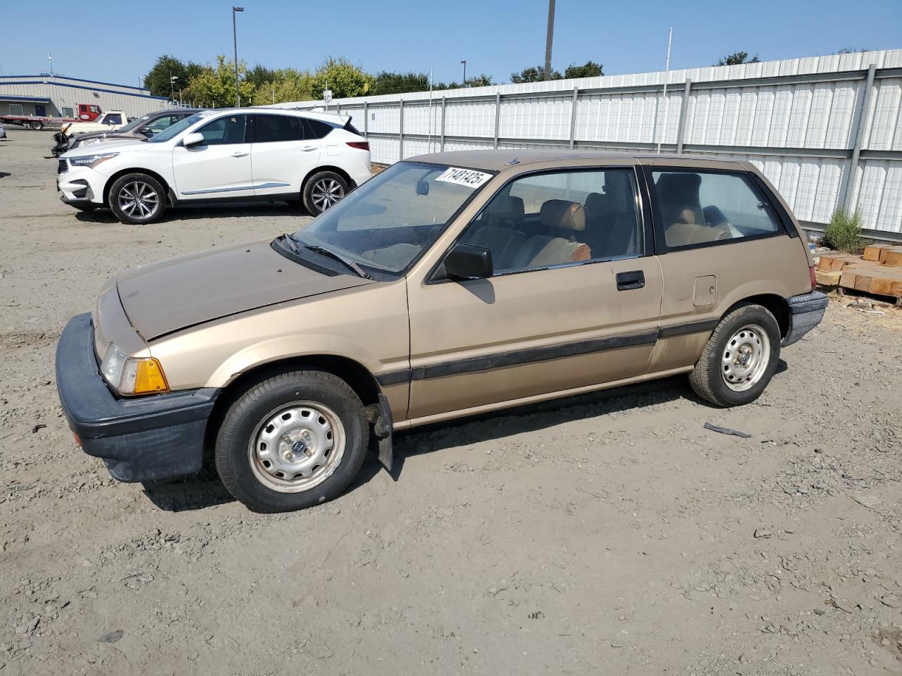 1986 Hond Civic 1500 dx