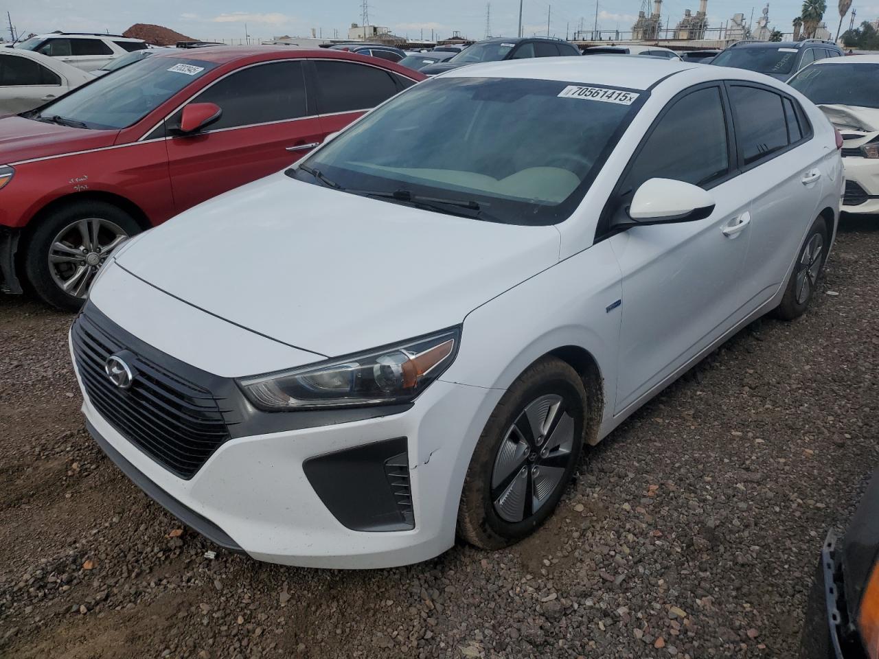 2018 Hyundai Ioniq blue