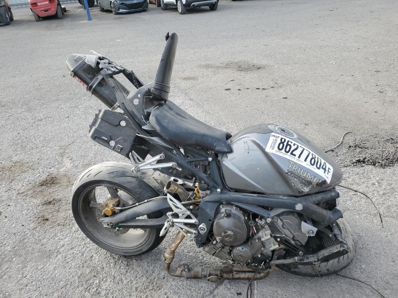2007 Triumph motorcycle Daytona675