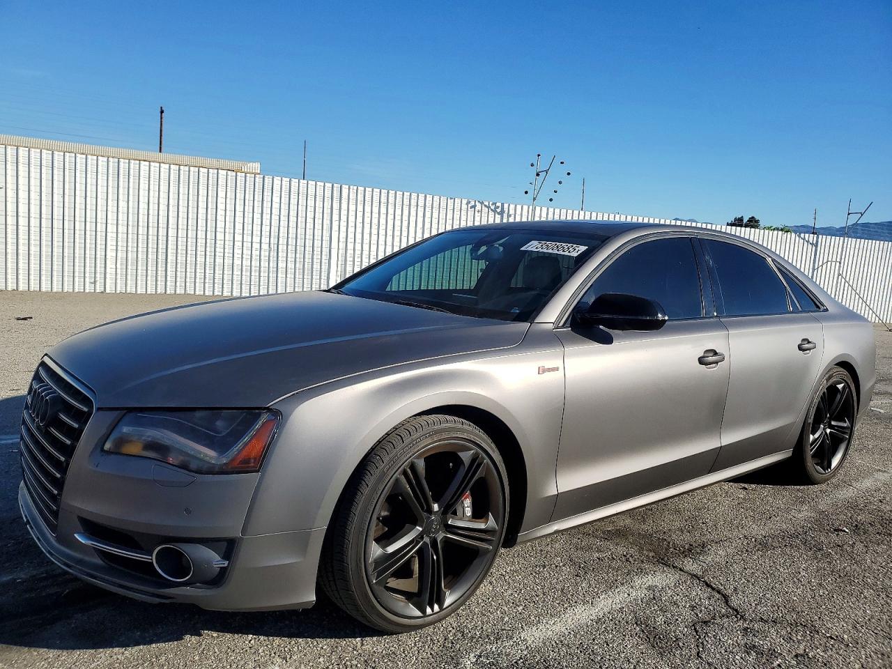 2013 Audi S8