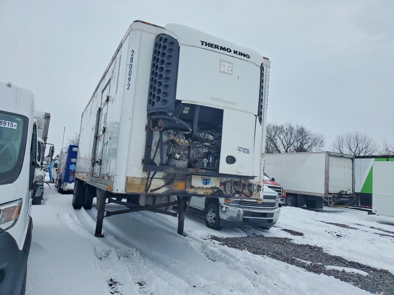 Util Refrigerated Van Trailer