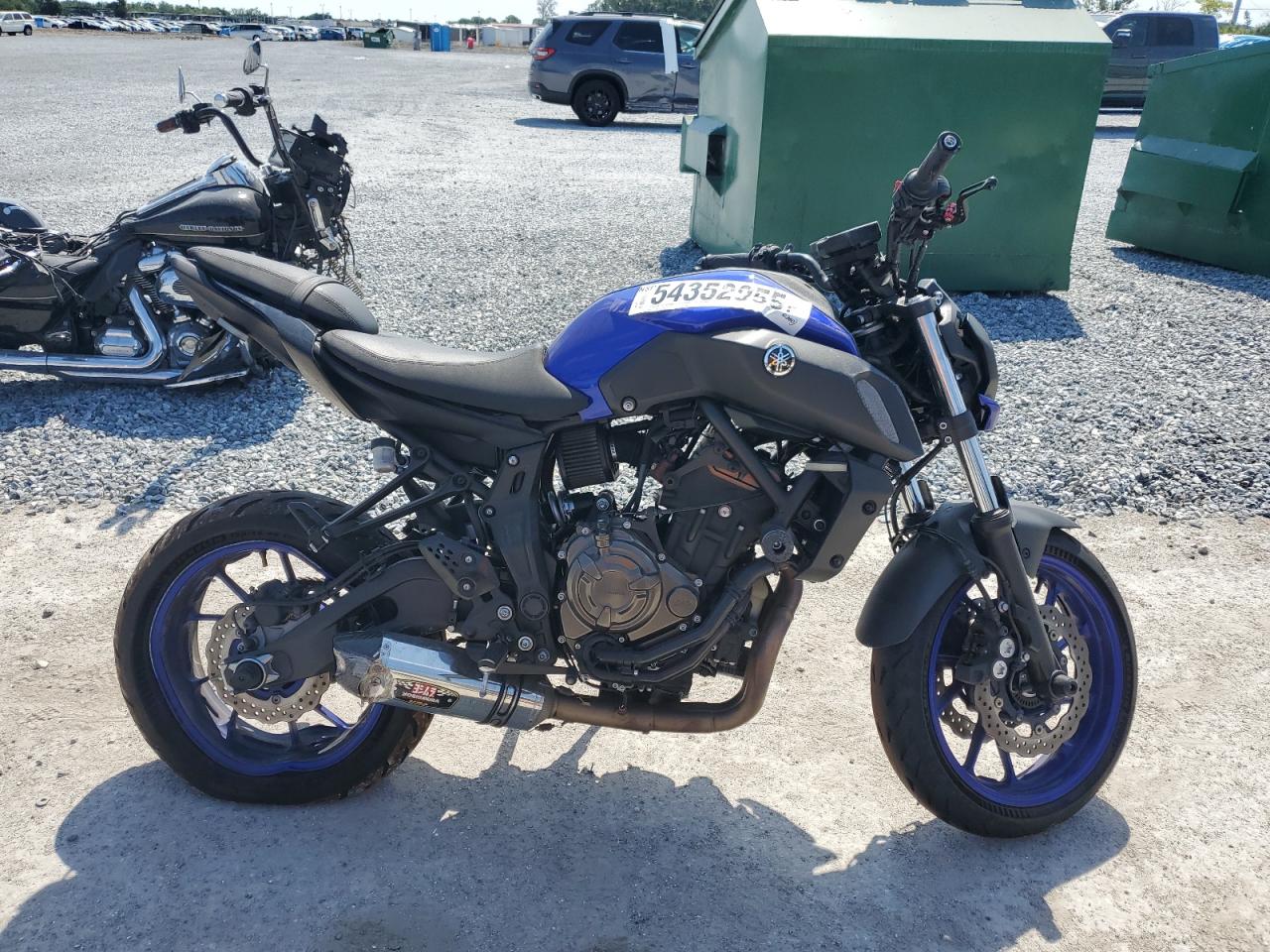 2018 Yamaha Mt07