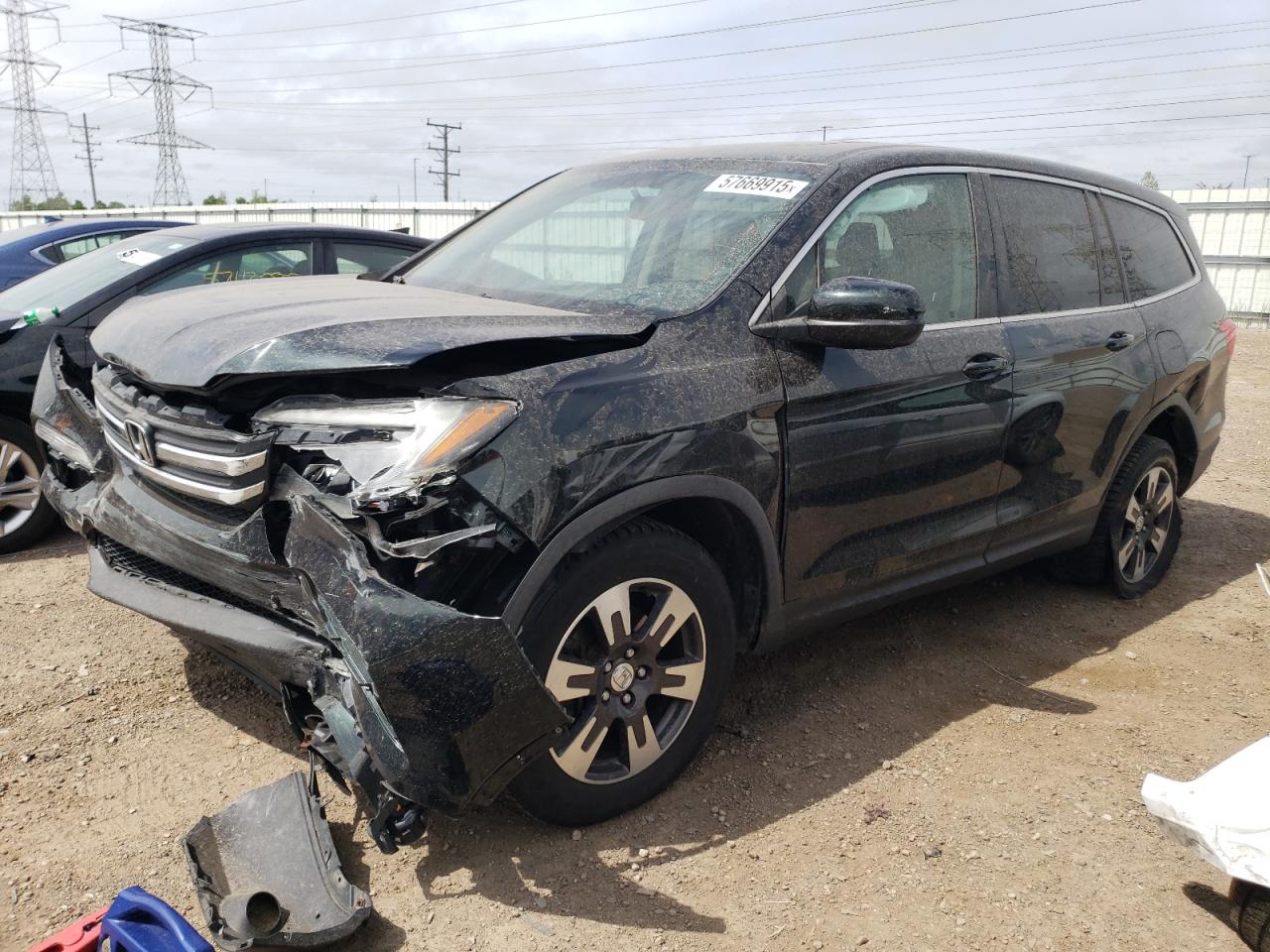 2017 Honda Pilot exl EXL