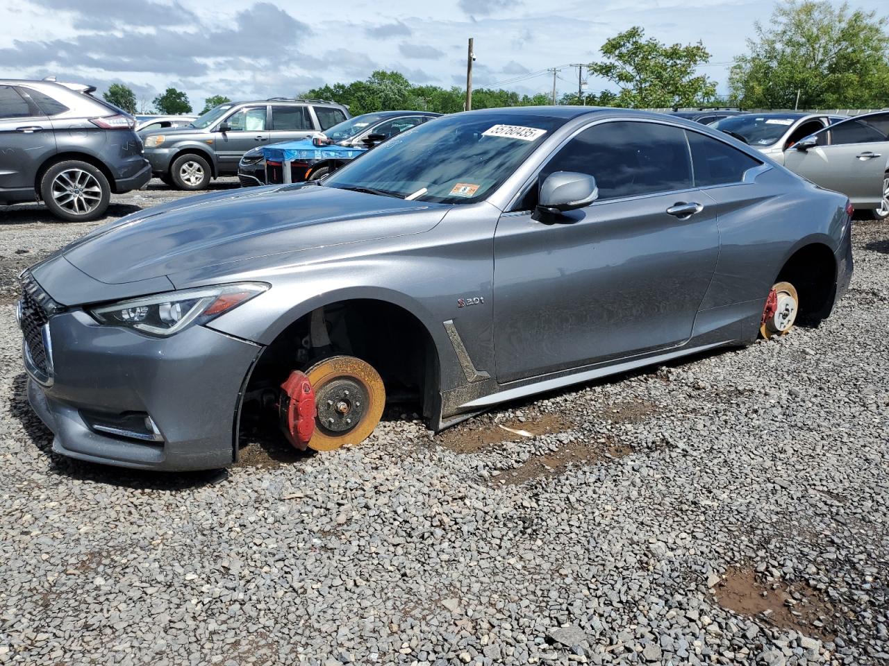 2017 Infiniti Q60 red sp