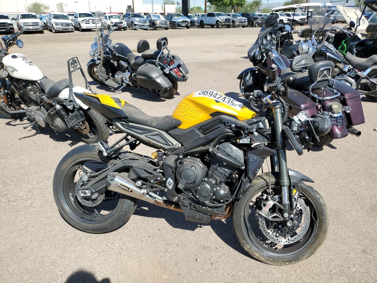 Triumph motorcycle Street tri