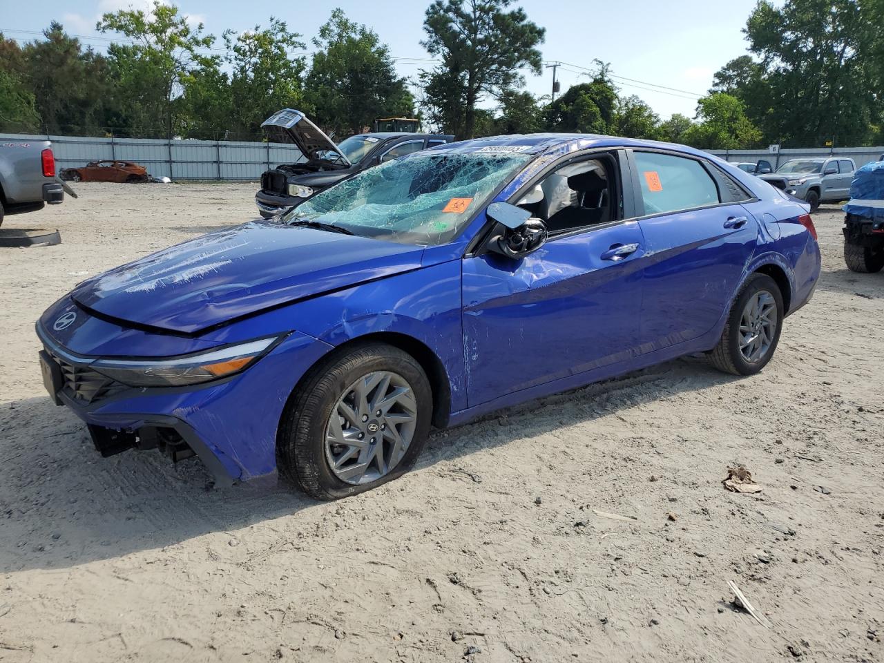 2025 Hyundai Elantra blue BLUE