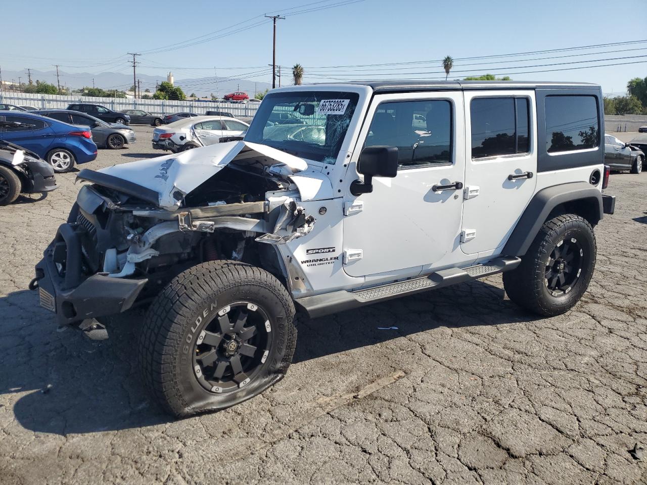 2014 Jeep Wrangler unlimited sport