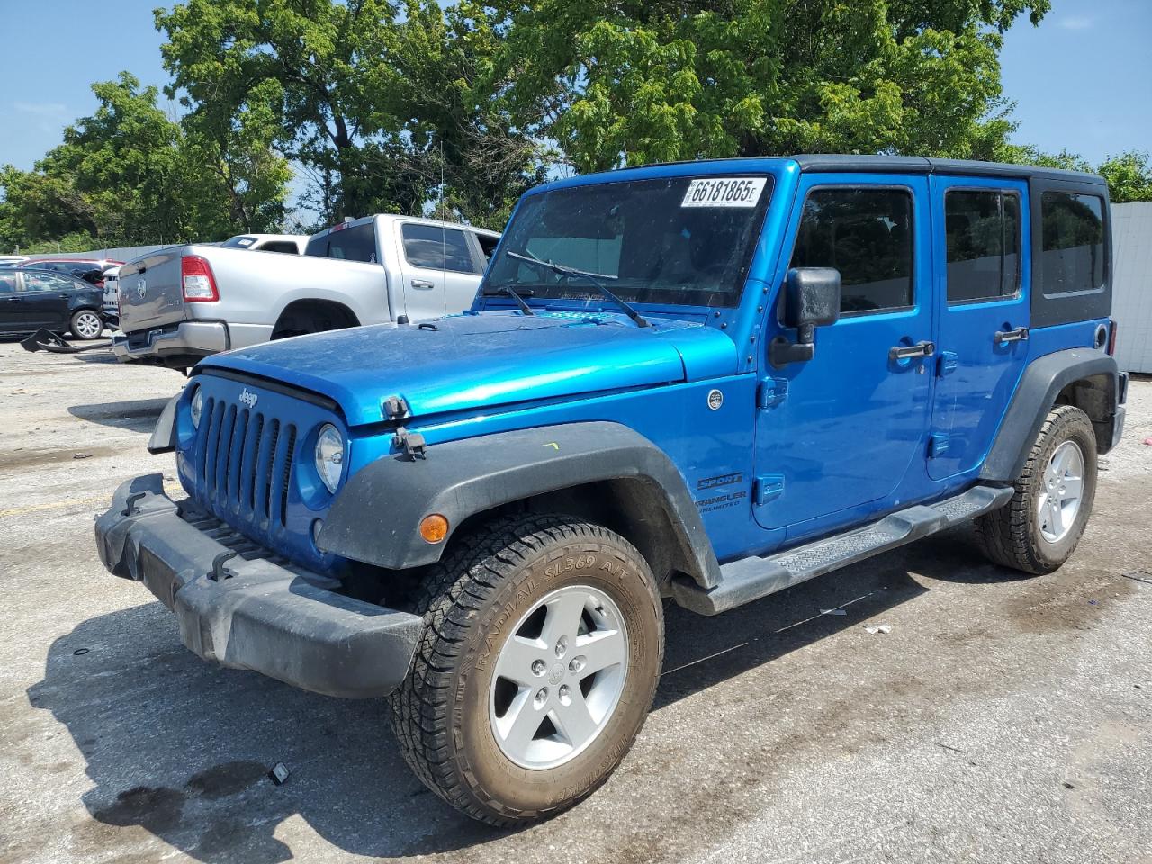 2016 Jeep Wrangler unlimited sport SPORT