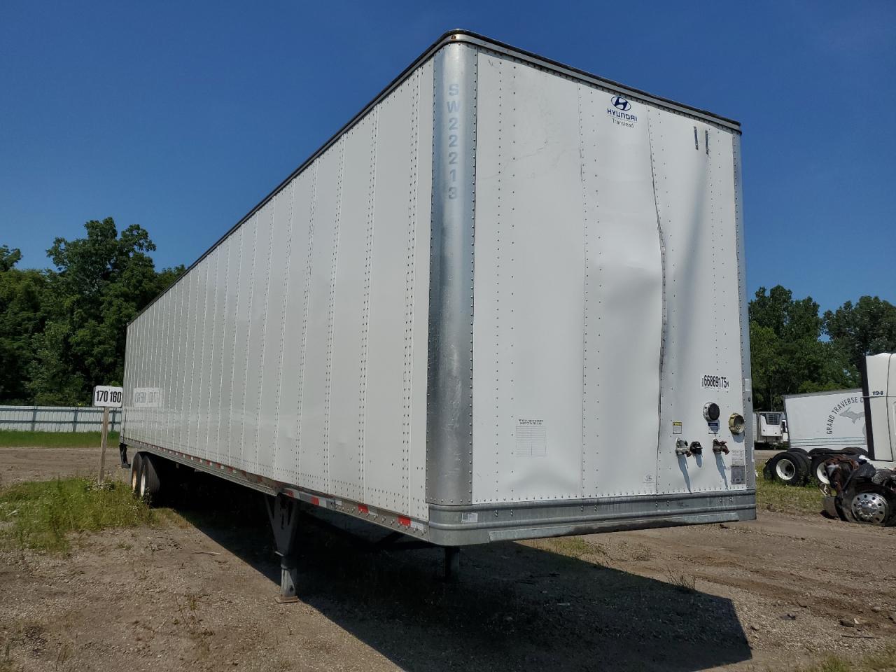 2022 Hyundai Vc2530152-ajs Dry Van Trailer