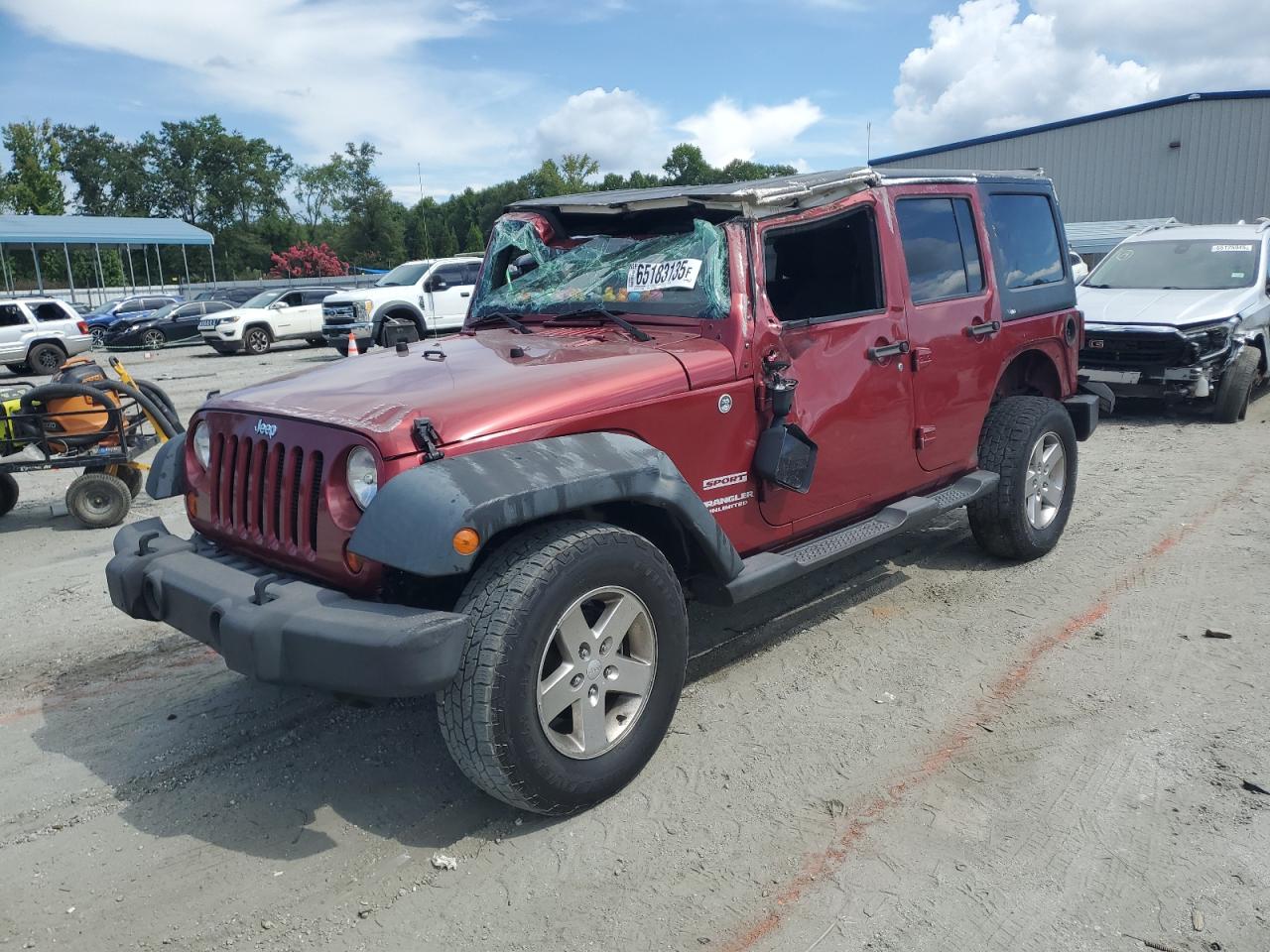 2013 Jeep Wrangler unlimited sport SPORT