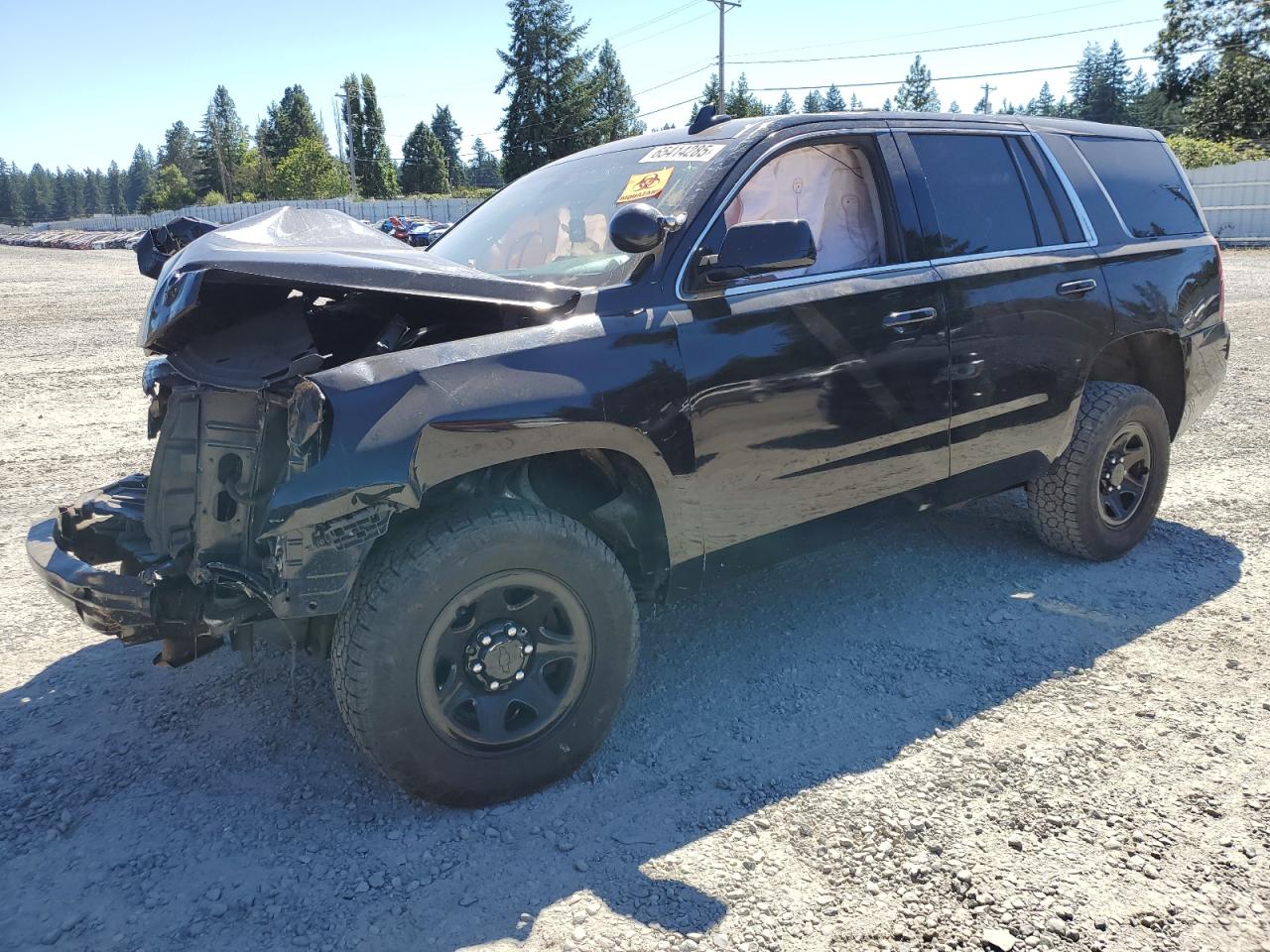 2016 Chevrolet Tahoe poli POLICE
