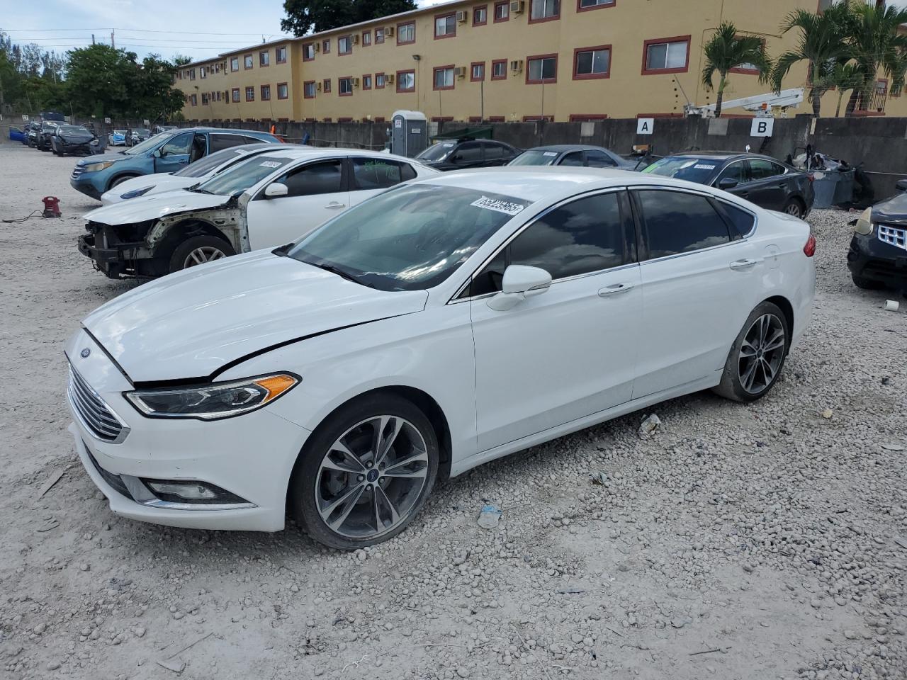 2017 Ford Fusion titanium TITANIUM