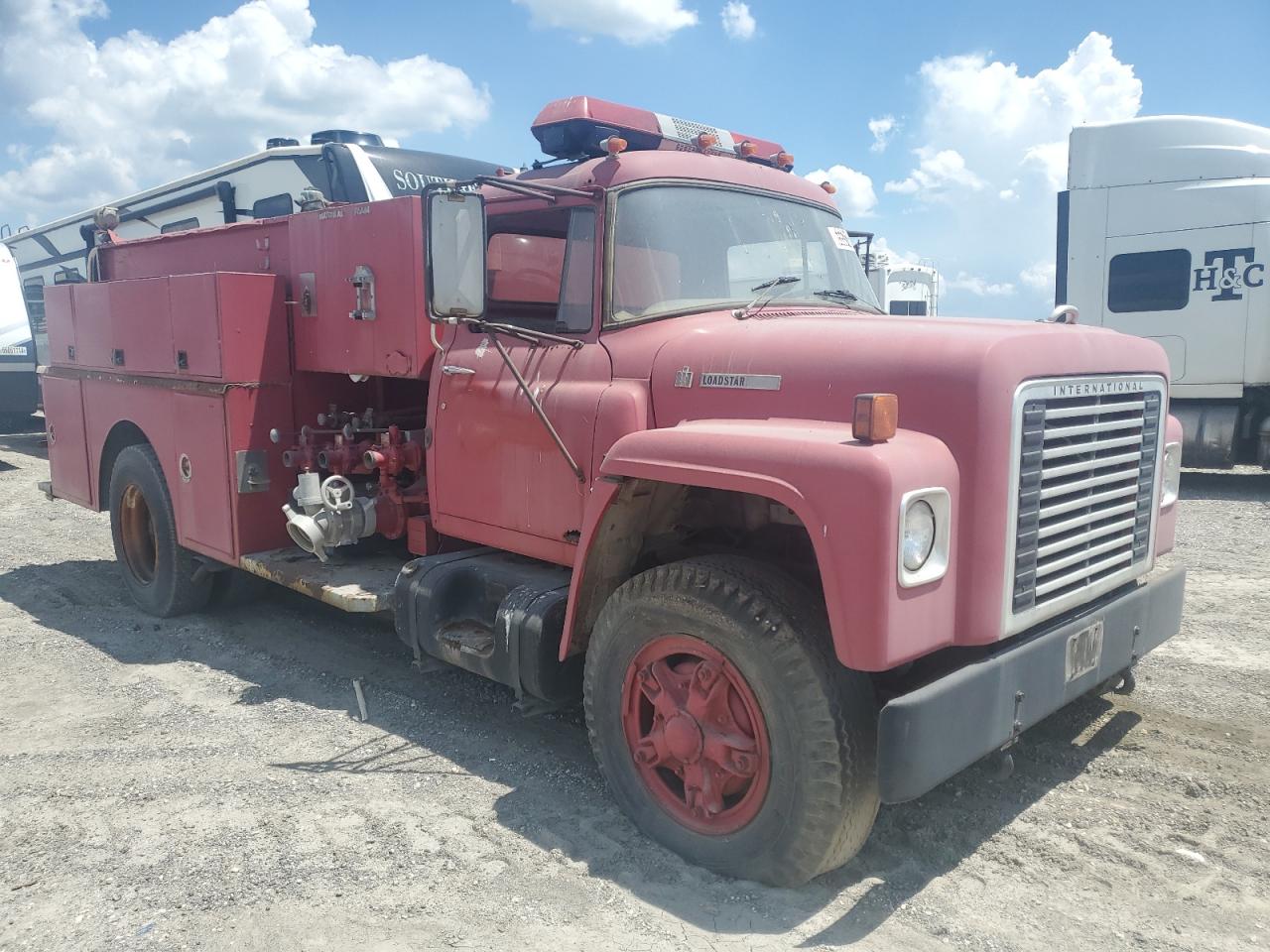 International Fire truck