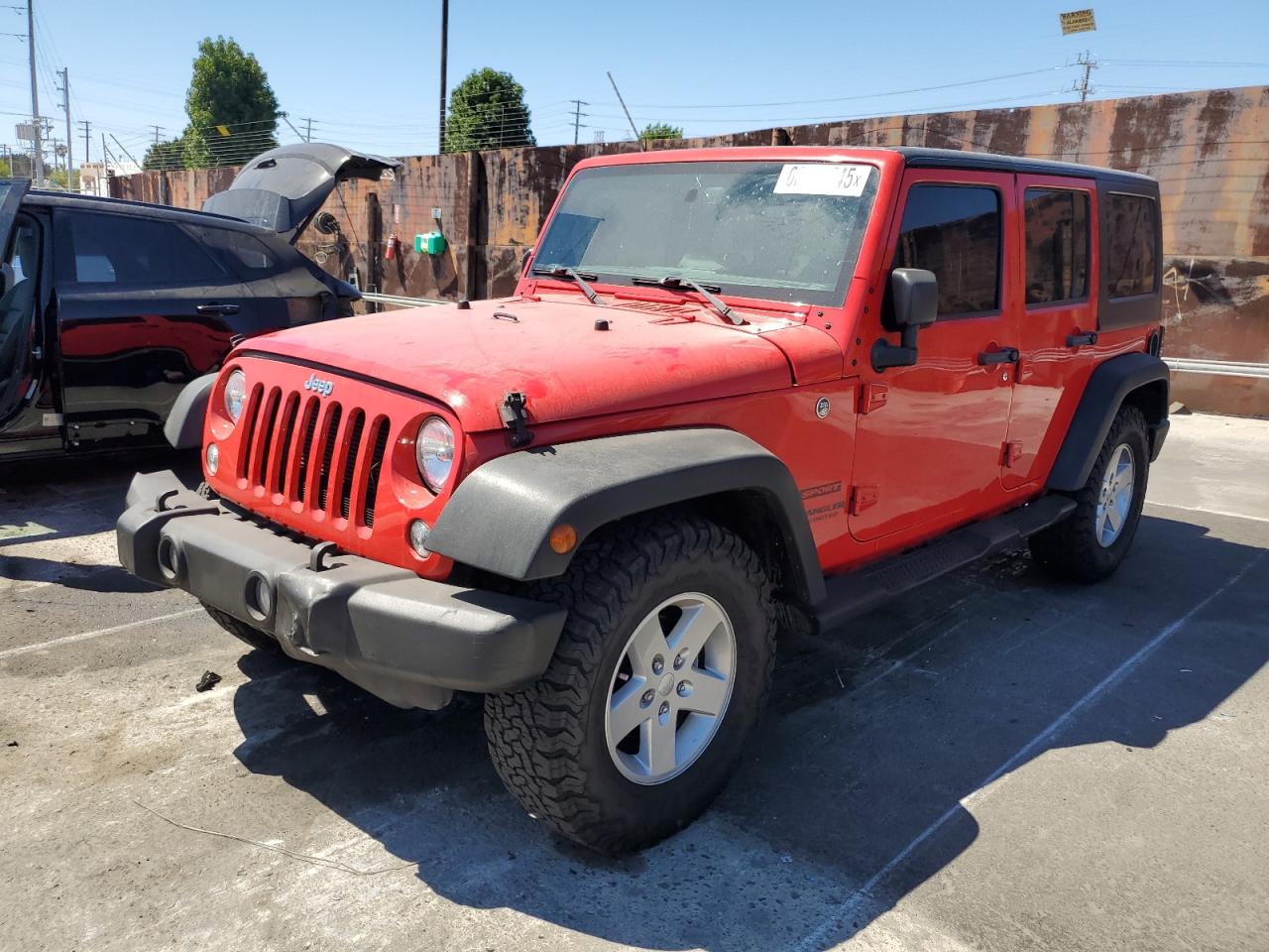 2017 Jeep Wrangler unlimited sport SPORT