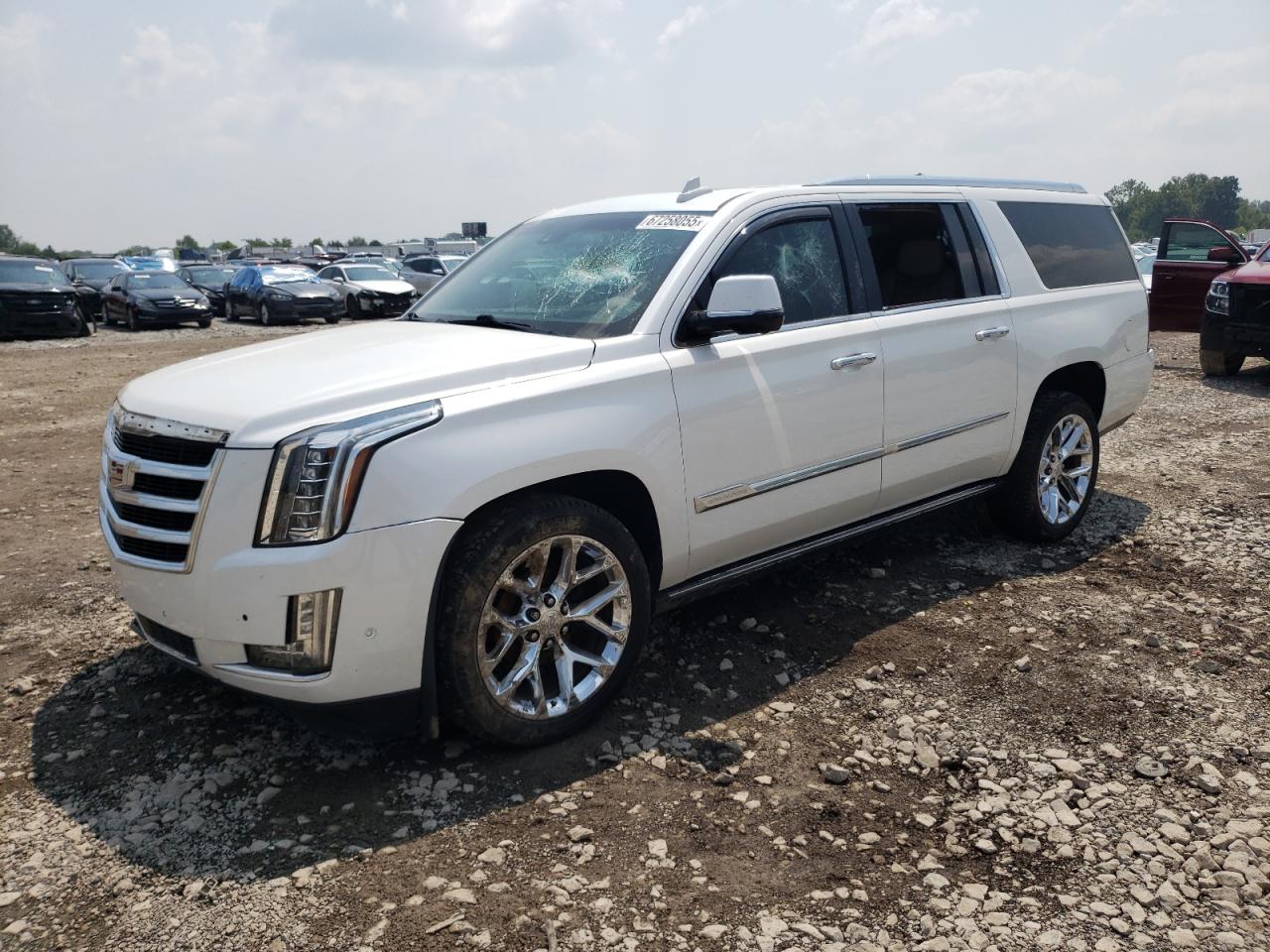 2017 Cadillac Escalade esv premium luxury ESV PREMIUM LUXURY