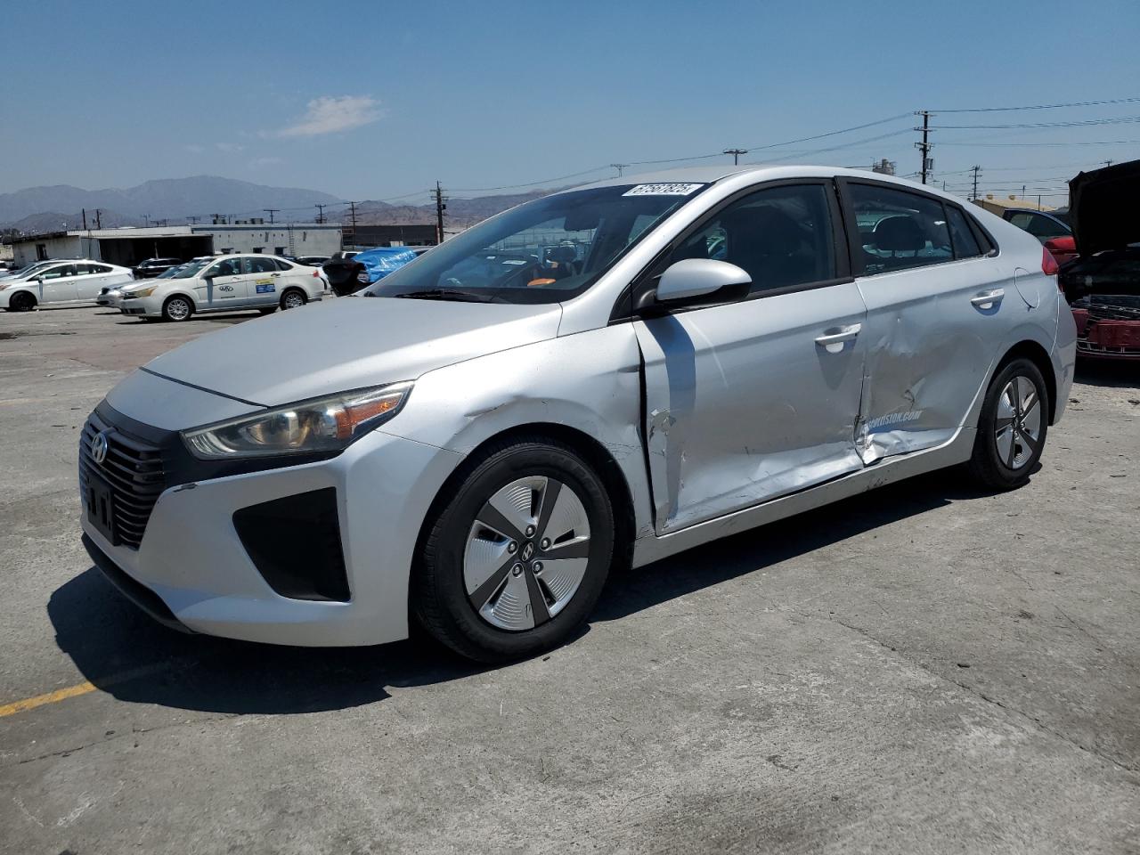 2019 Hyundai Ioniq blue BLUE