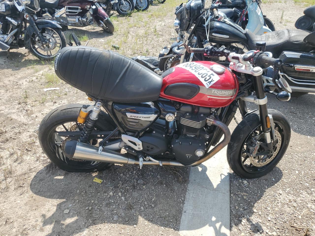 Triumph motorcycle Speed twin