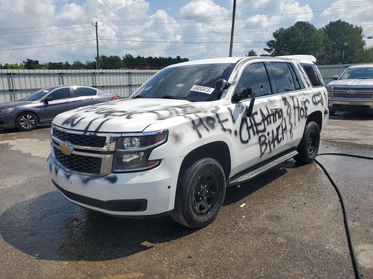 2016 Chevrolet Tahoe poli POLICE