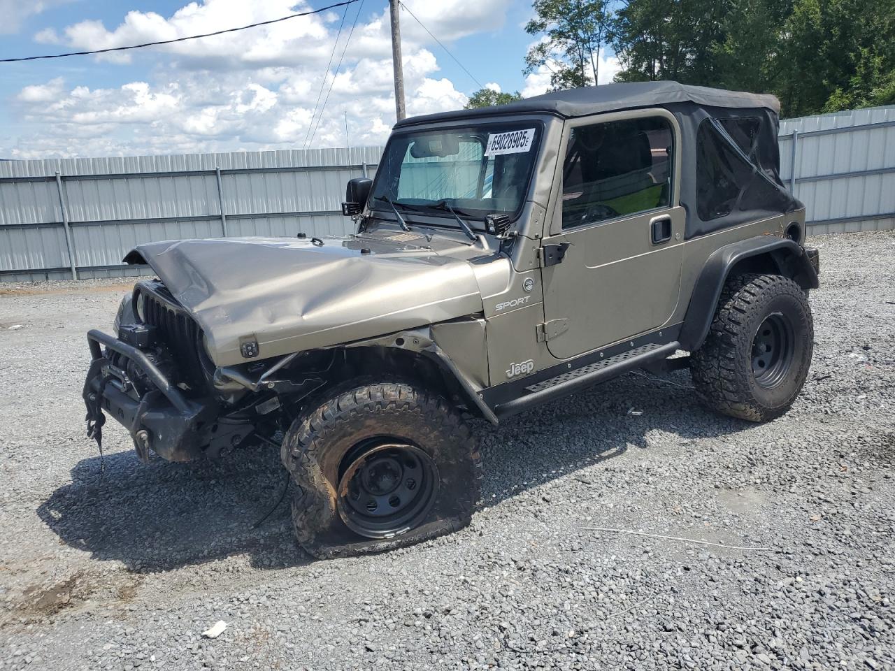 2005 Jeep Wrangler / tj sport SPORT
