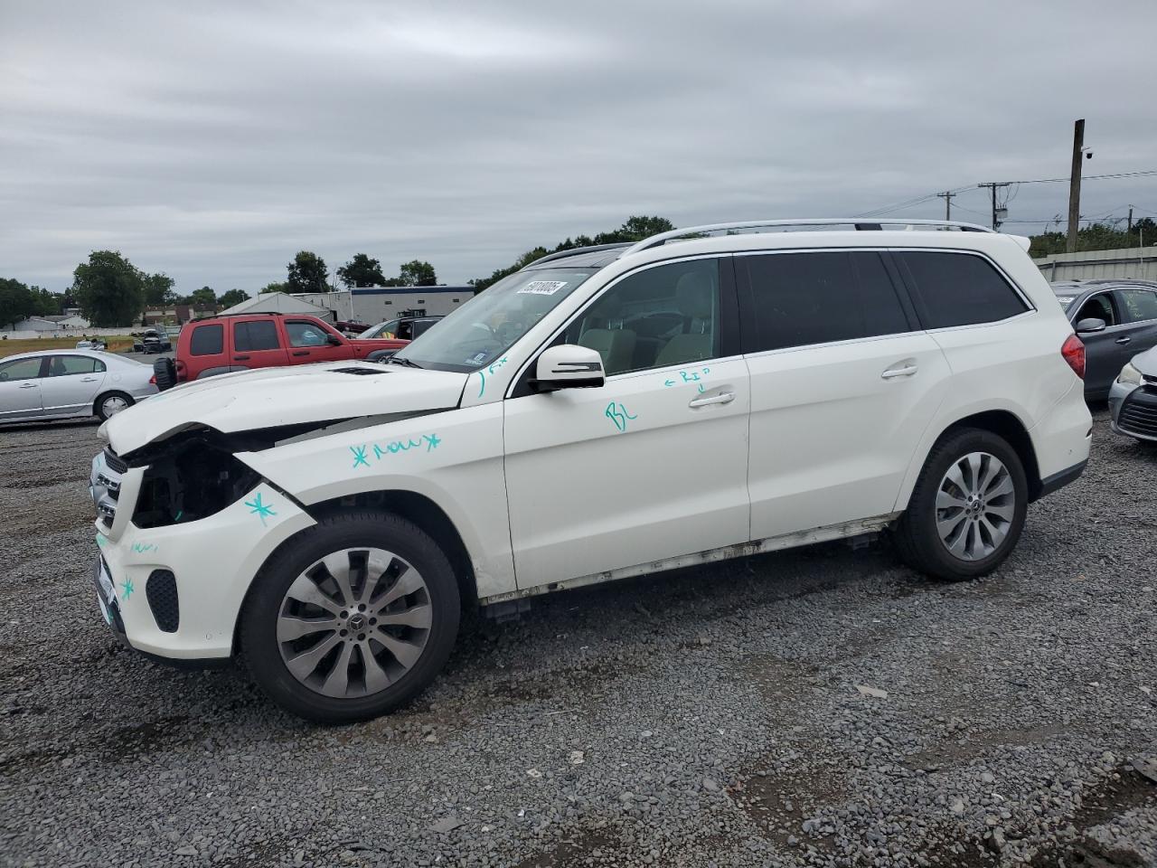 2017 Mercedes-benz Gls 450 4m 450 4MATIC