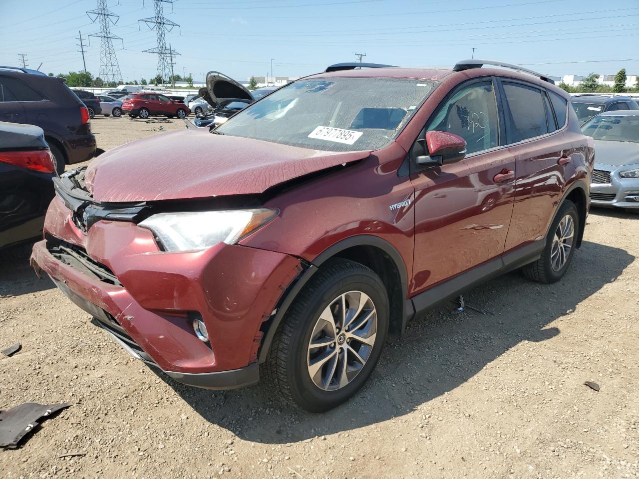2018 Toyota Rav4 hv le LE