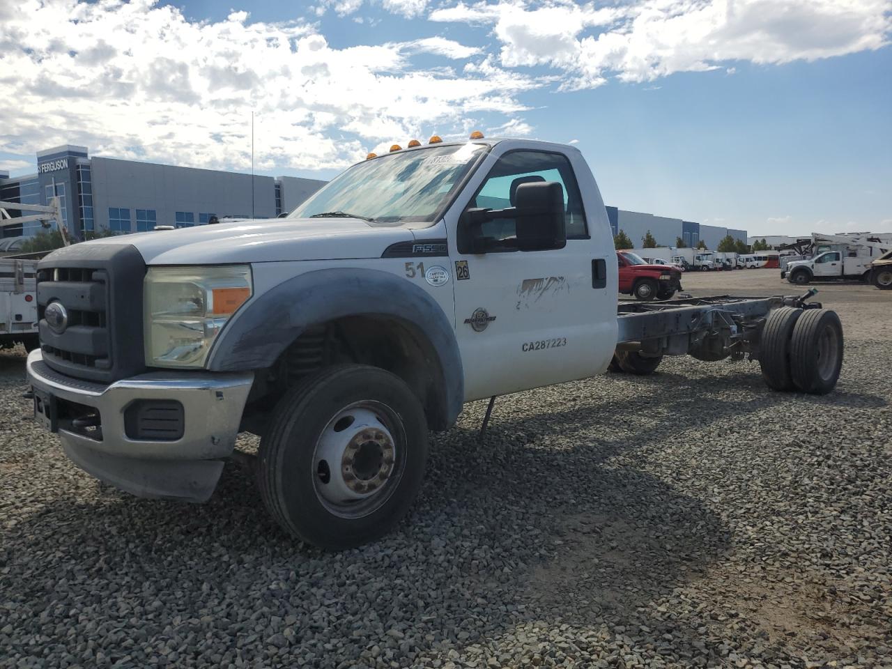 2013 Ford F550 super SUPER DUTY