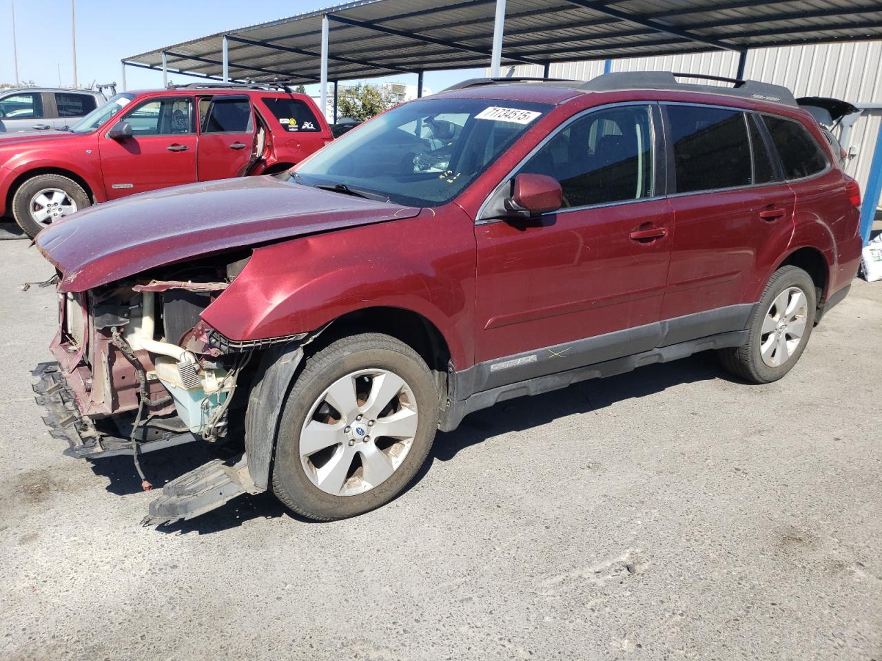 2012 Subaru Outback 2. 2.5I LIMITED