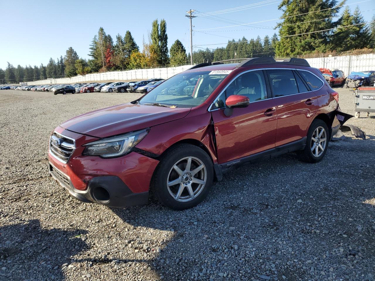 2019 Subaru Outback 2. 2.5I LIMITED