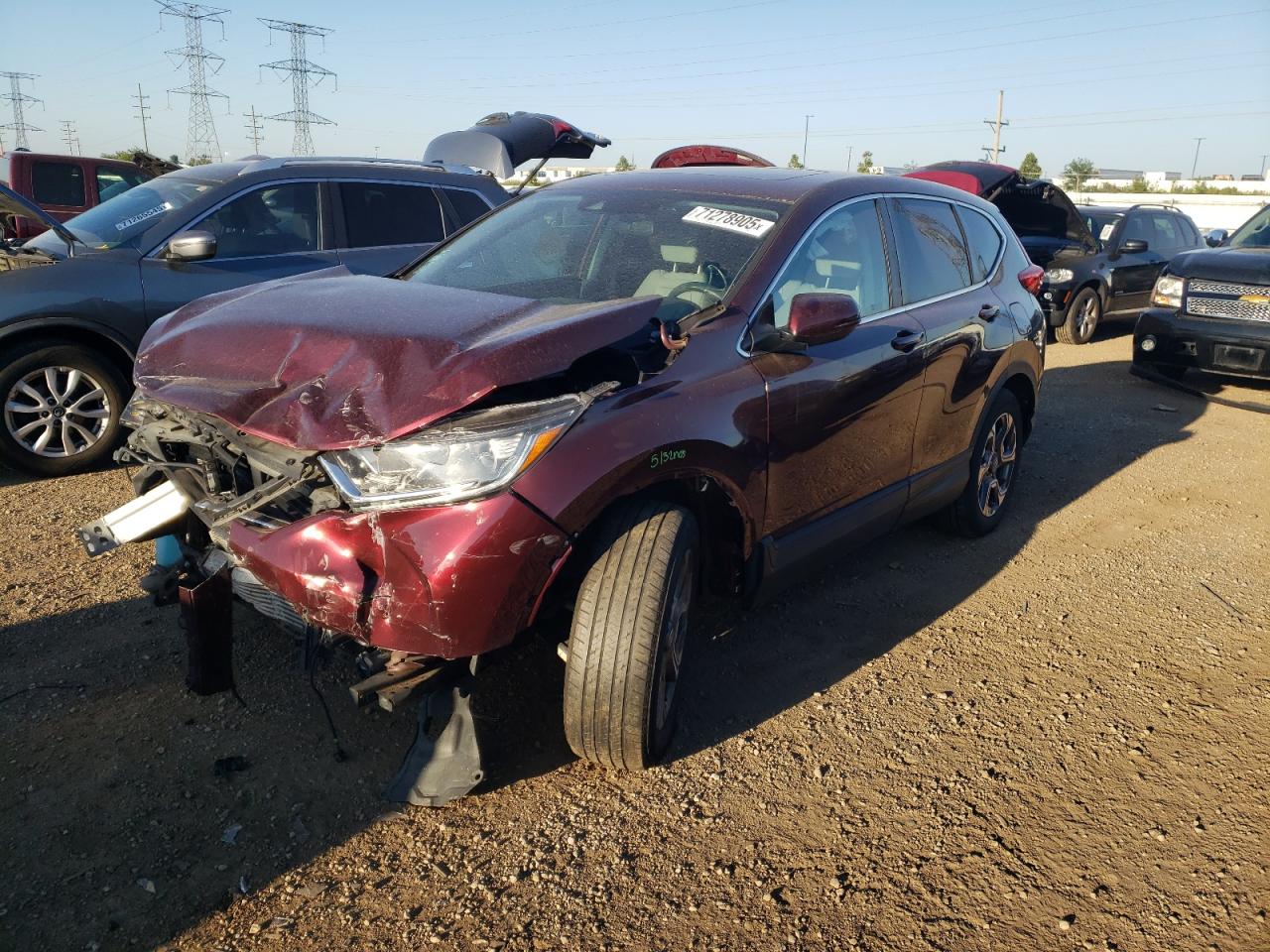 2018 Honda Cr-v ex EX