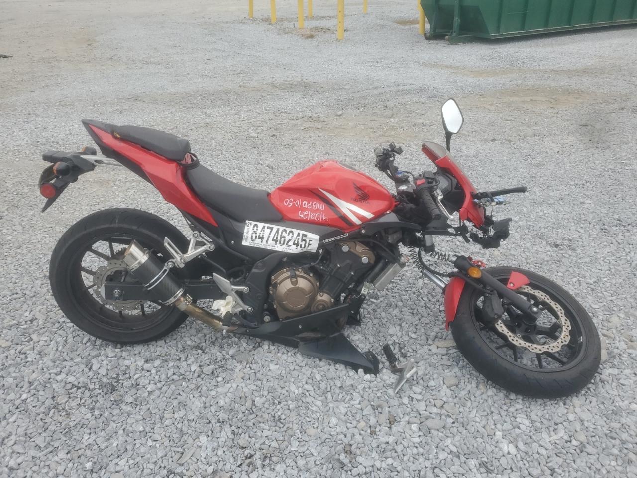 2017 Honda Cbr500 R