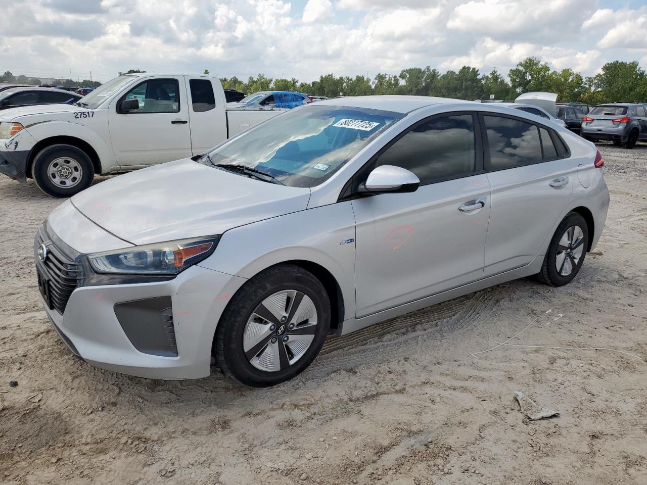 2017 Hyundai Ioniq blue BLUE