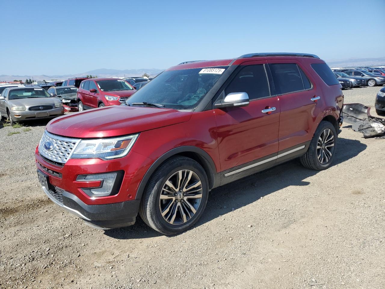 2017 Ford Explorer platinum PLATINUM