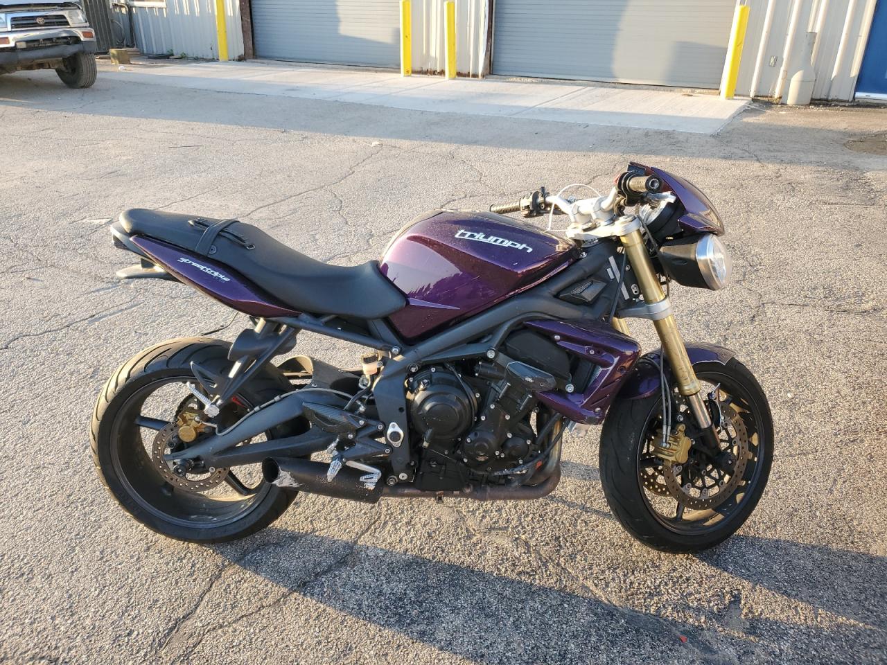 2012 Triumph motorcycle Street tri 675