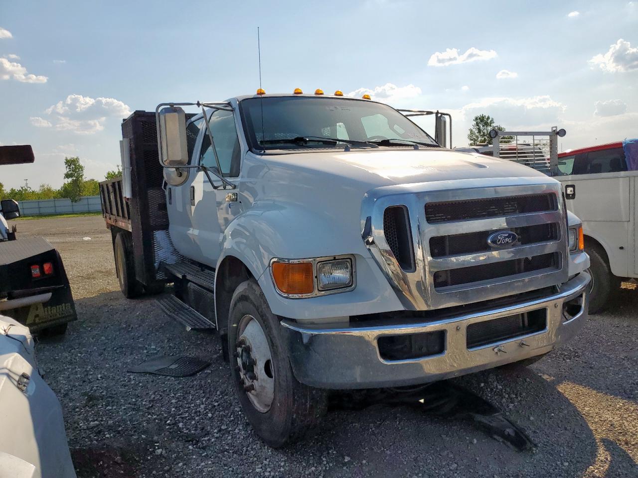 2011 Ford F-750 F750 Super Duty Dump Flatbed Truck