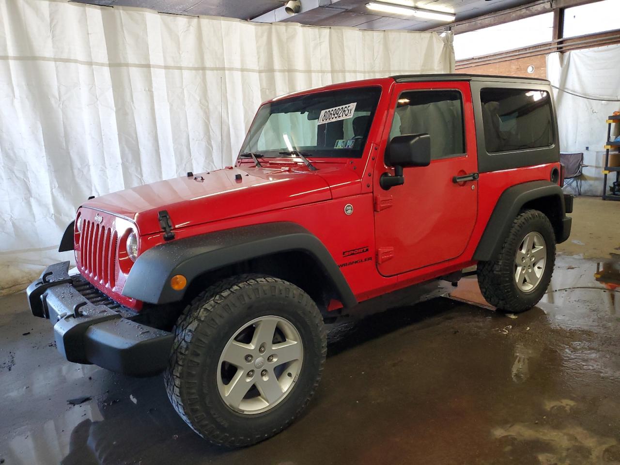 2016 Jeep Wrangler s SPORT