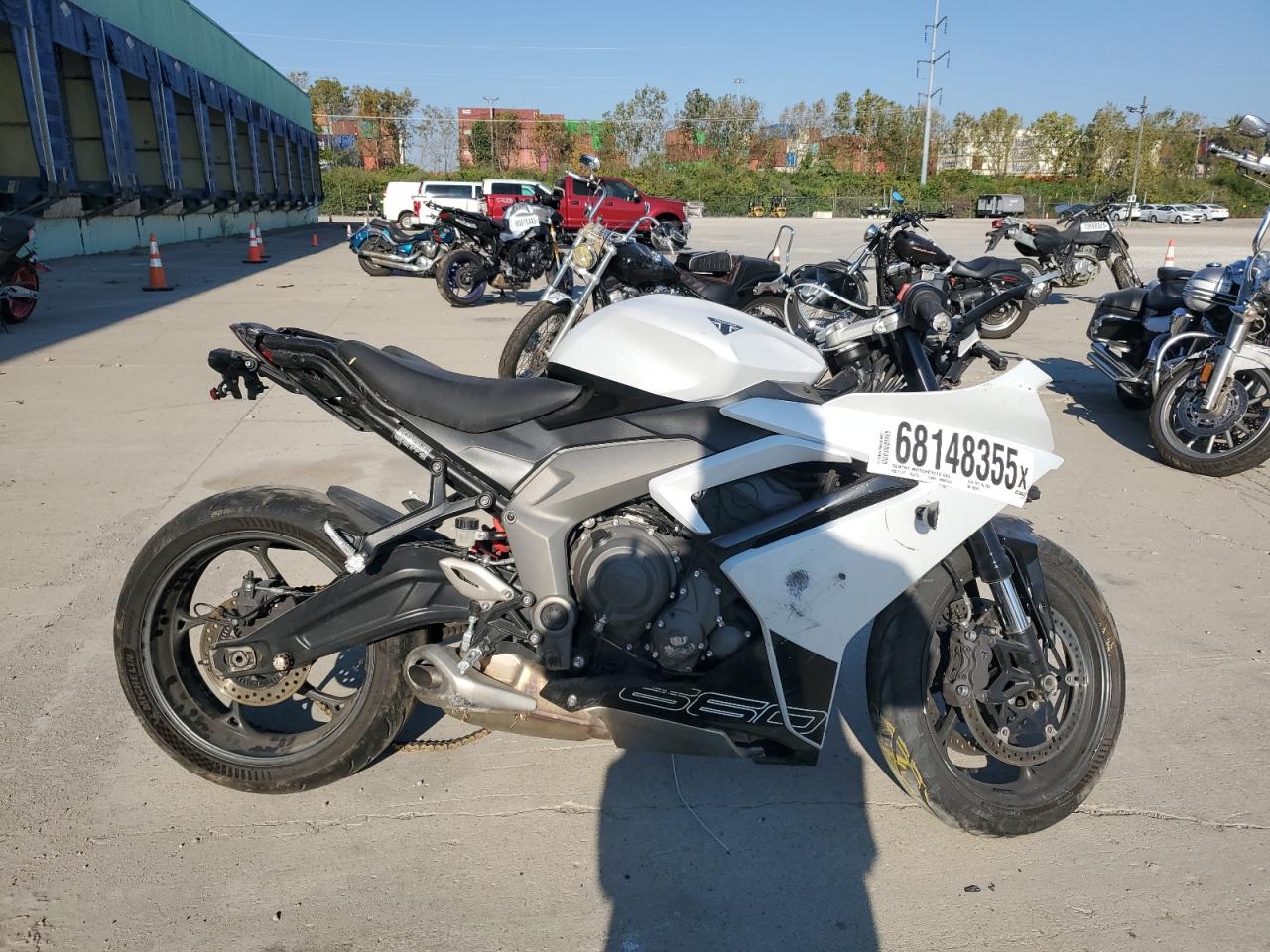 Triumph motorcycle Daytona 660