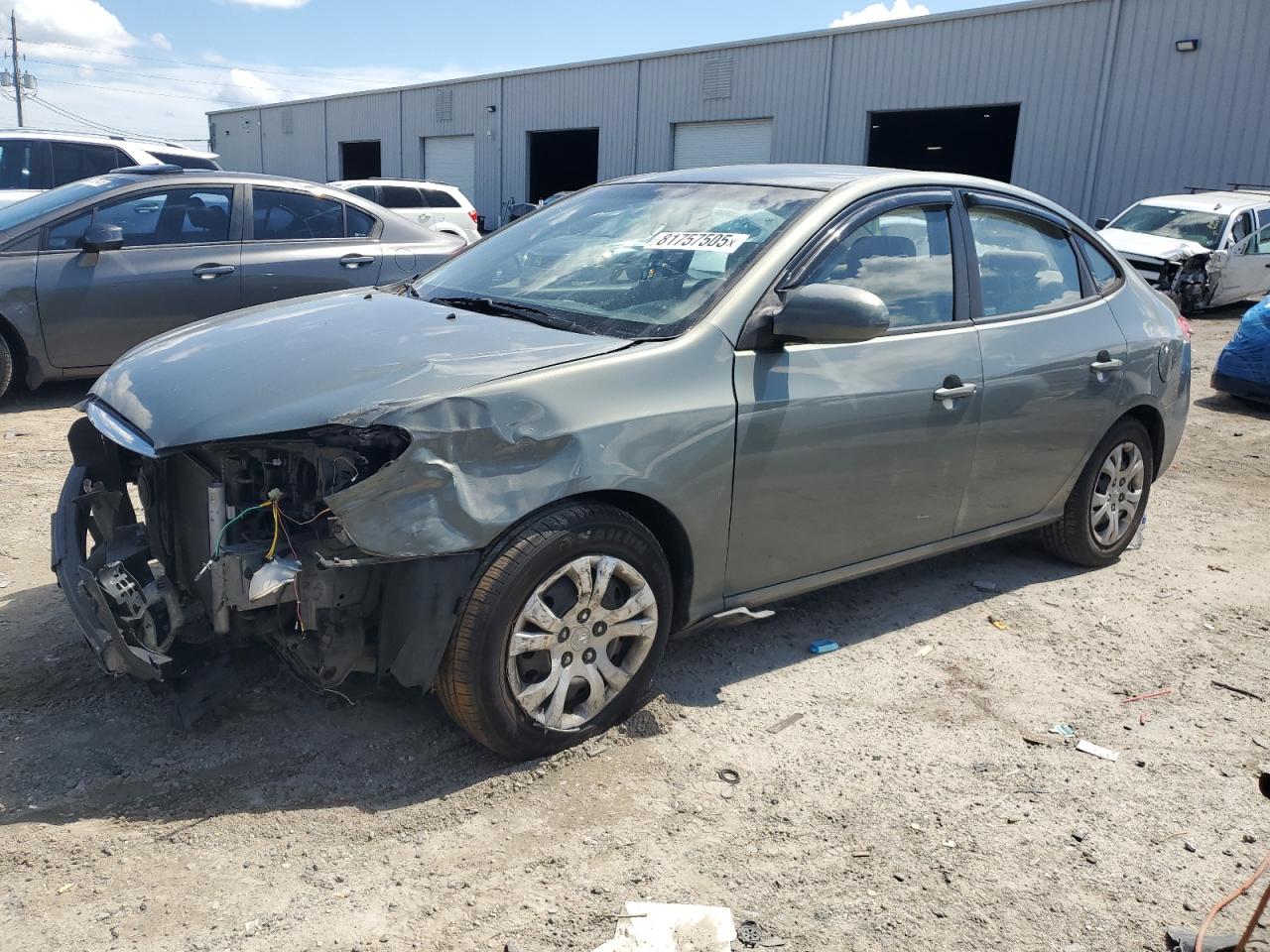 2010 Hyundai Elantra bl BLUE