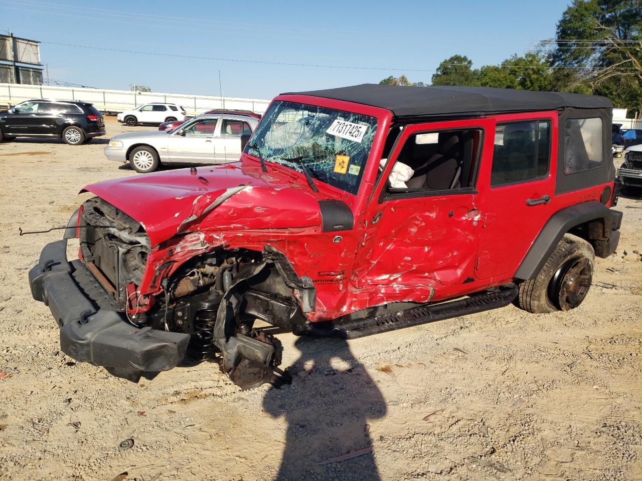 2013 Jeep Wrangler unlimited sport SPORT