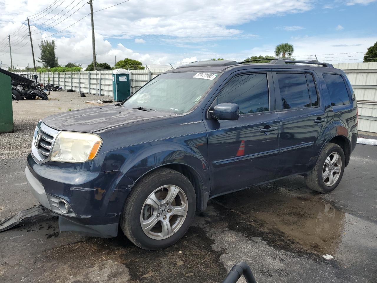 2012 Honda Pilot exl EXL