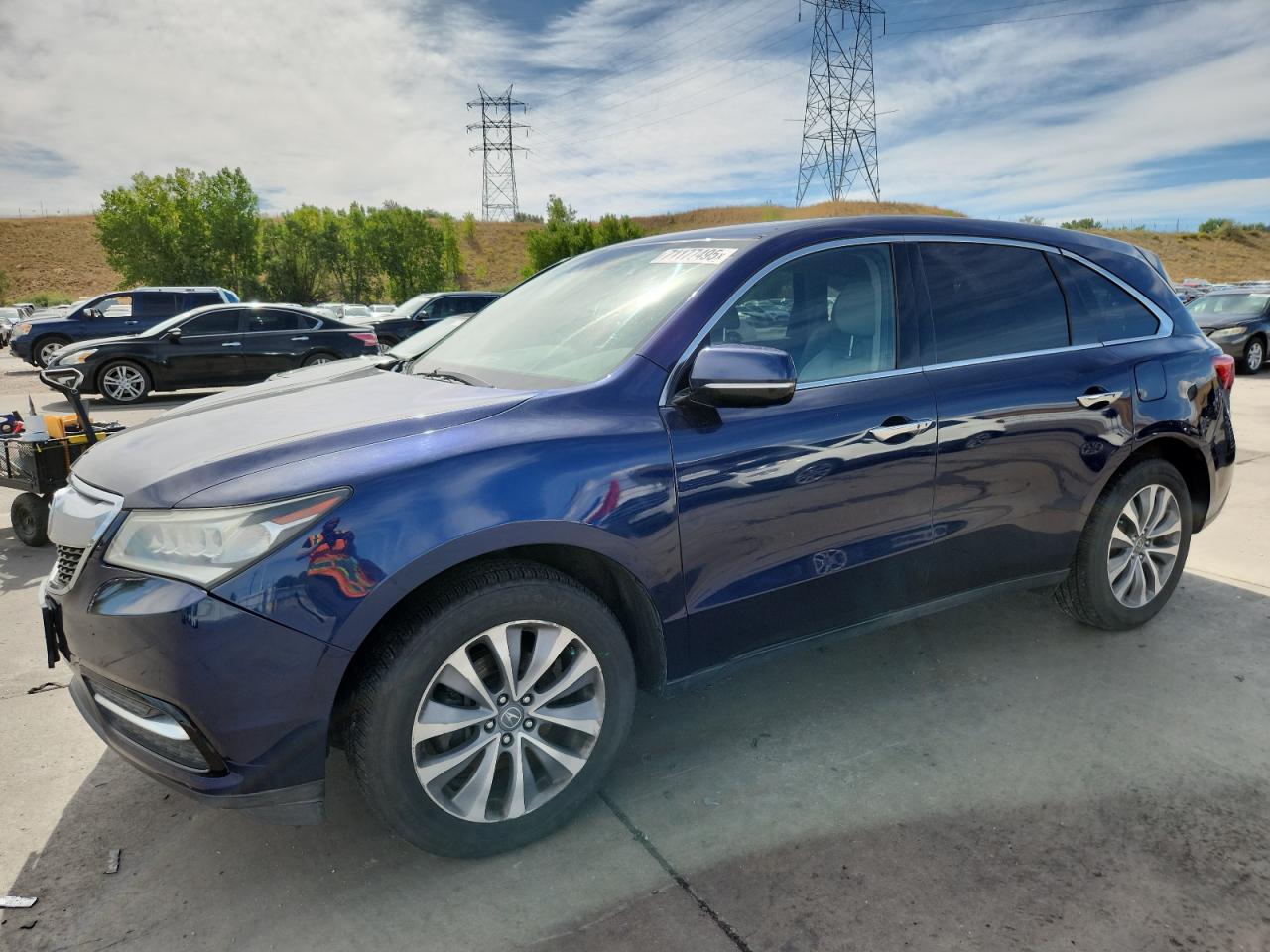 2014 Acura Mdx techno TECHNOLOGY